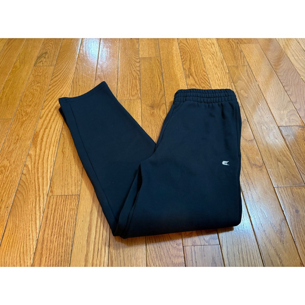 NWOT‎ Colosseum Mens Black Fleece Sweatpants Elastic Waist Straight Leg Small S
